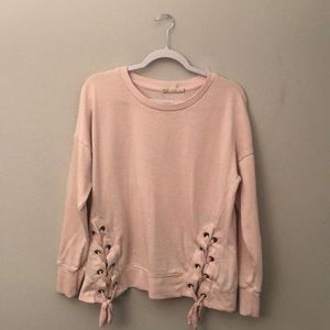 Pink sweatshirt